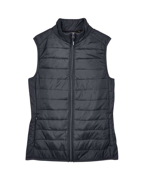 CORE365® Women’s Lightweight Packable Puffer Vest for Travel and Outdoor Wear