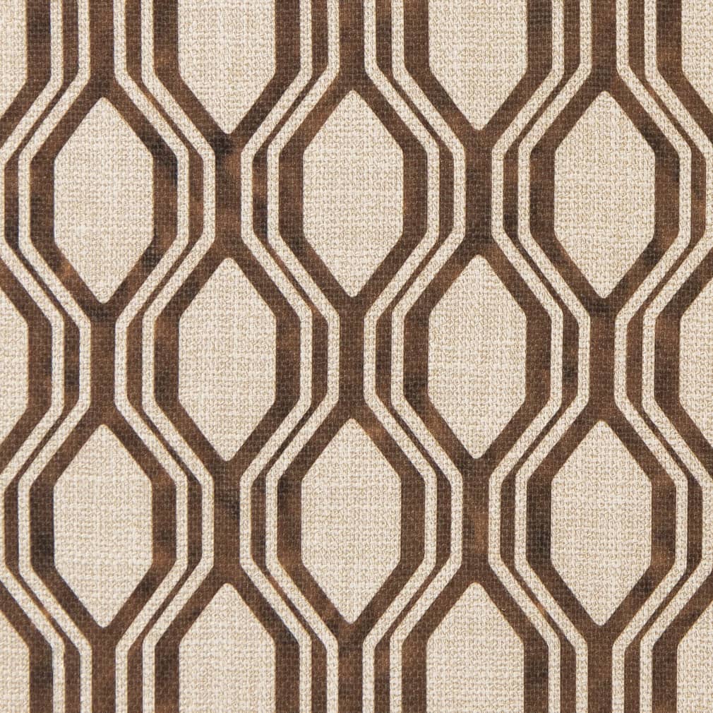 Upholstery Fabric - Brown Abstract & Geometric Upholstery Fabric 54 Inches"
