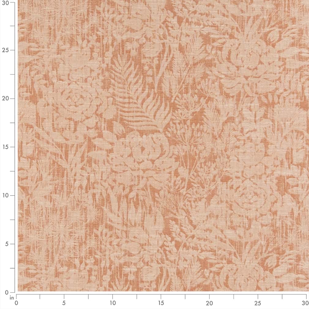 Upholstery Fabric - Coral &#x26; Peach,Pink Floral,Tropical &#x26; Botanical Upholstery Fabric 54 Inches&#x22;