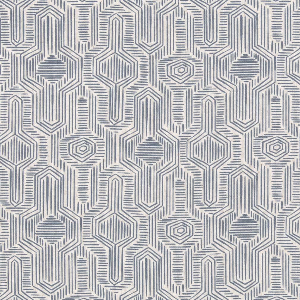 Powder Blue - Blue Abstract & Geometric,Global Upholstery Fabric 54 Inches"