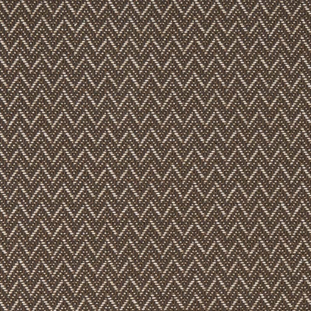 Chevron Walnut - Brown Abstract & Geometric,Herringbone & Chevron,Small Scale Upholstery Fabric 54 Inches"