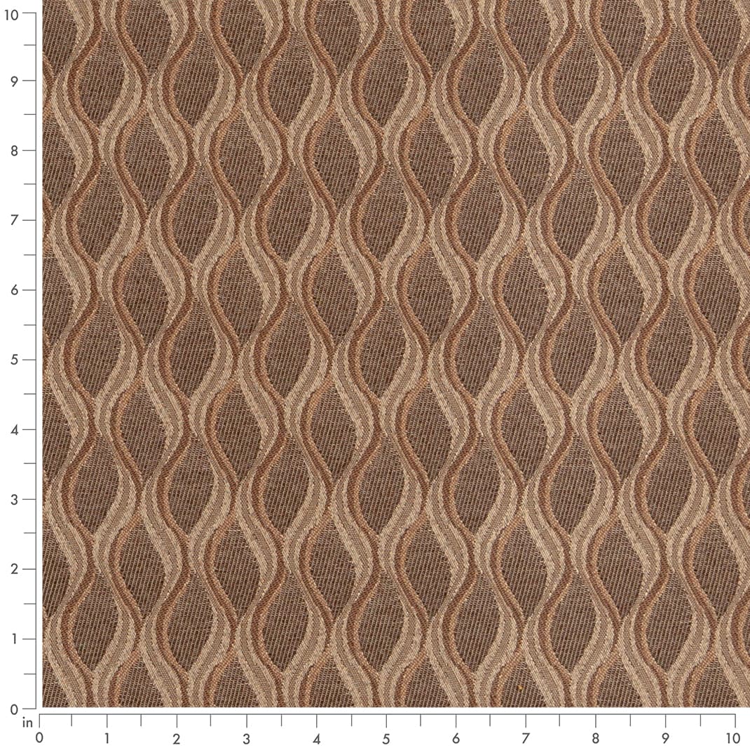 Caramel - Beige & Taupe,Brown Abstract & Geometric Upholstery Fabric 54 Inches"