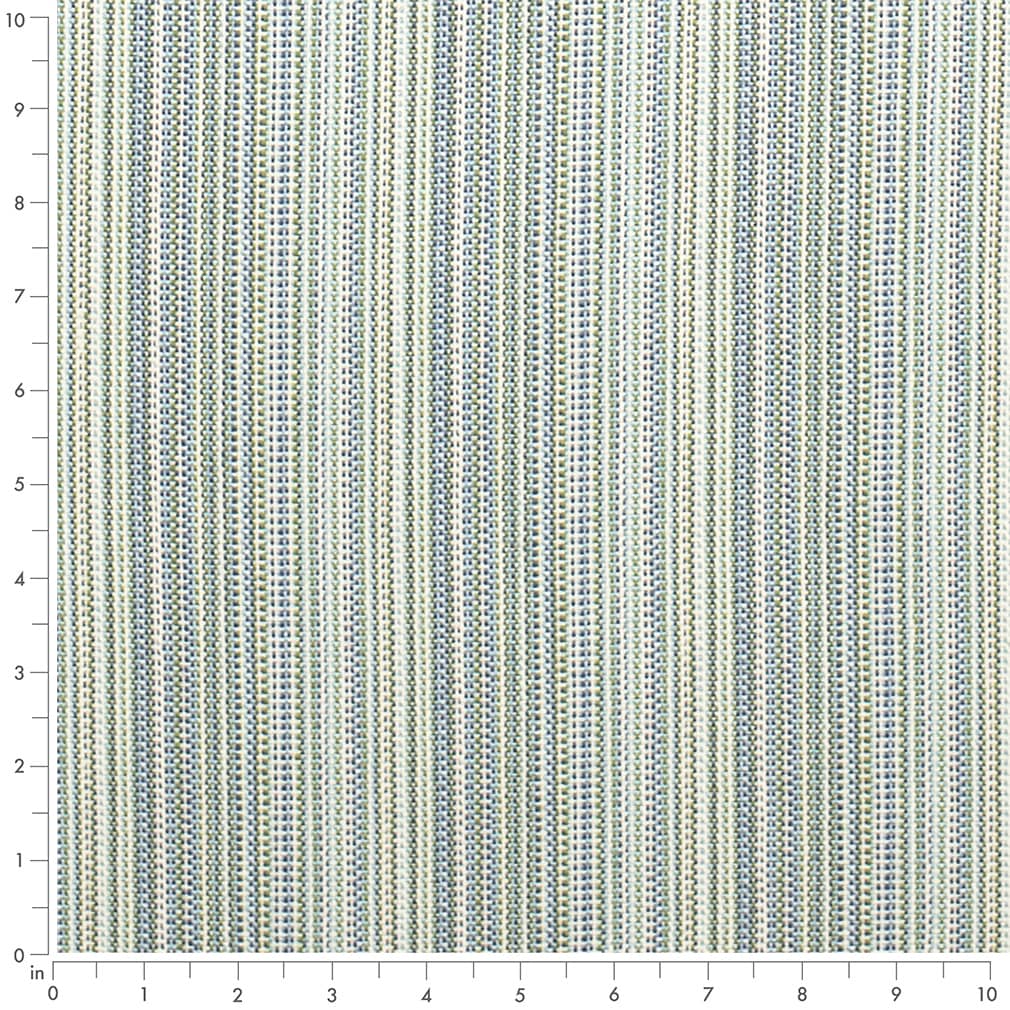 Canopy Pool - Aqua & Teal Stripe Upholstery Fabric 54 Inches"