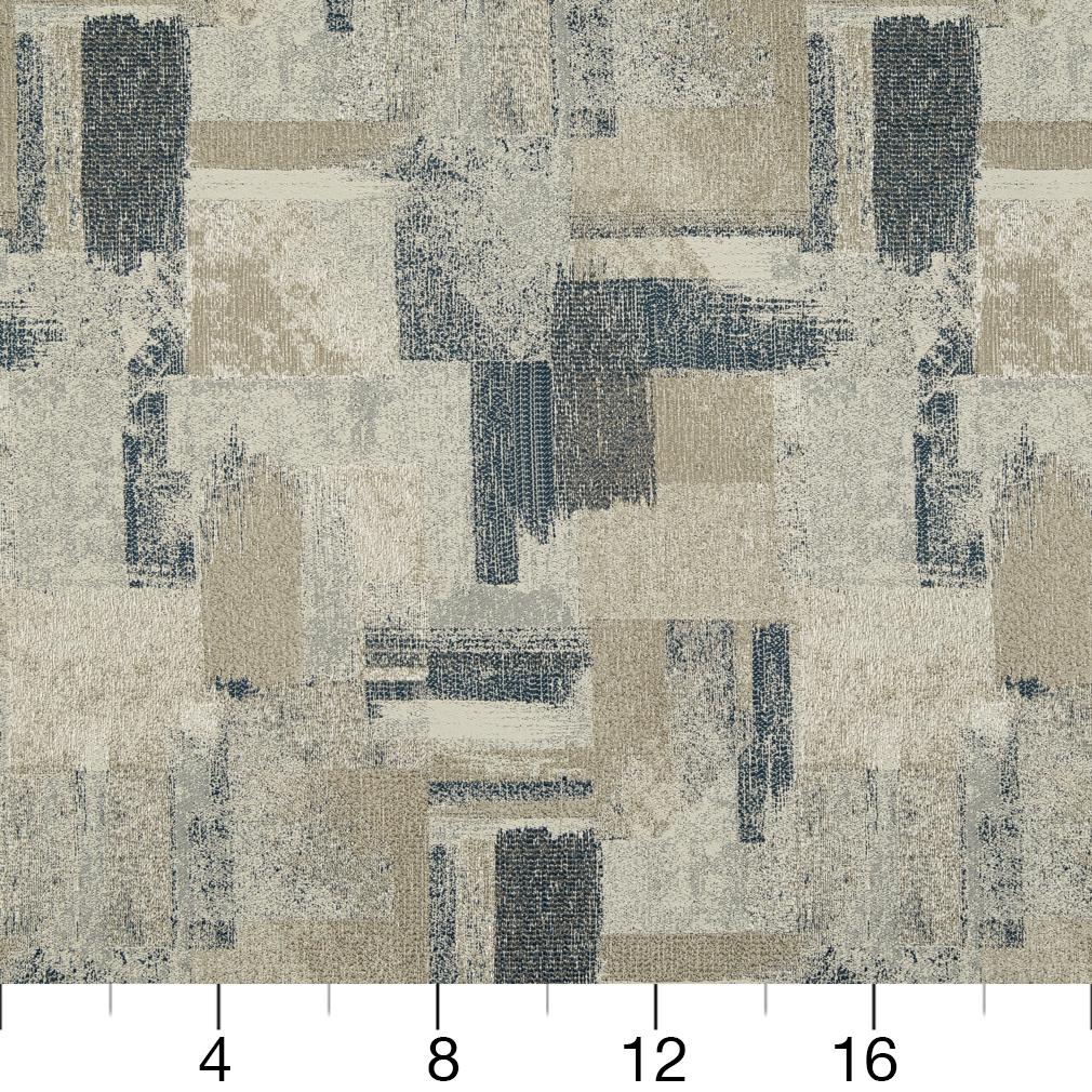 Denali/Sky - Blue Abstract & Geometric Upholstery Fabric 54 Inches"