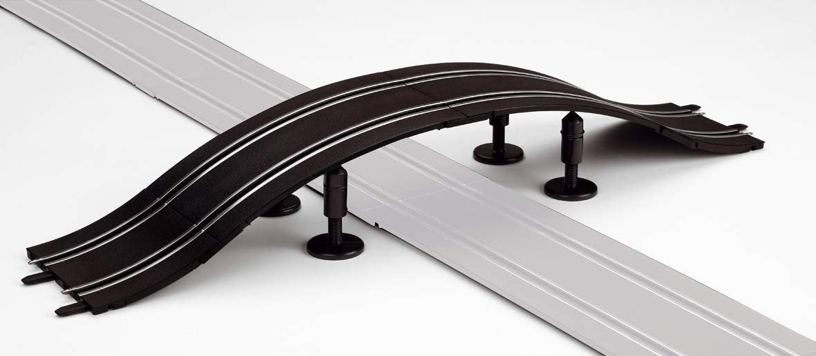 Carrera Hump/Bridge Set - HO Rail Gauge - 1:43 Scale - Multi Color - Track Accessory