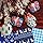 Inch Christmas Cotton Fabric Square Fat Quarters