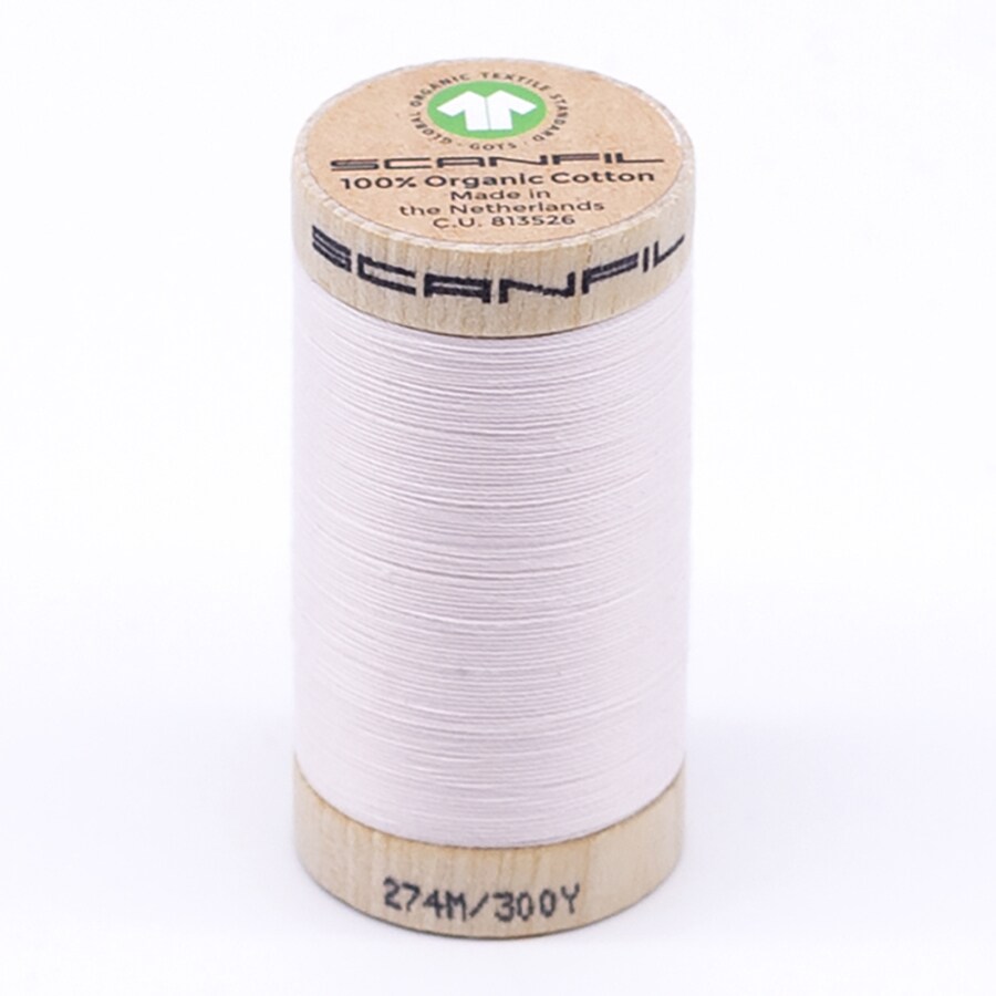 300 Yards Premium 30wt Organic Pima Cotton Thread Eco-Friendly Delicacy