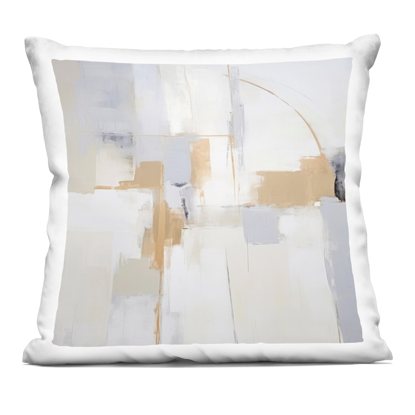 Stupell Industries Subtle Yellow Visionary Indoor Pillow, 18 x 7 x 18