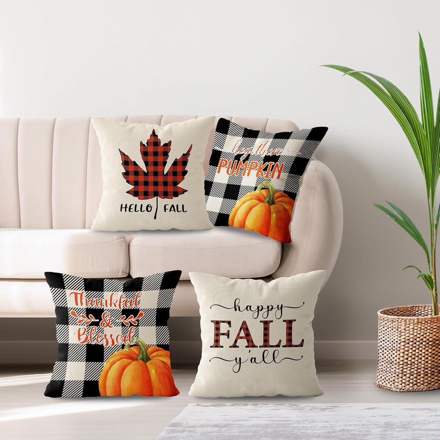 Fall Throw Pillow Covers