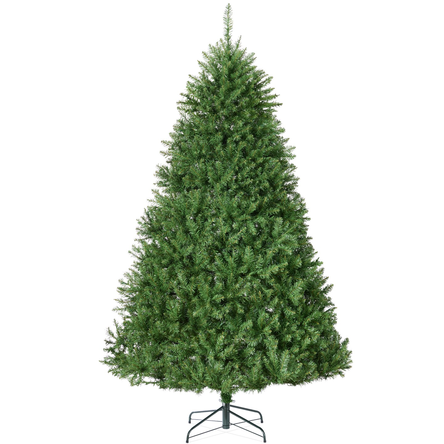 Best Choice Products Hinged Douglas Full Fir Artificial Christmas Tree Holiday Decoration w/ Foldable Metal Stand