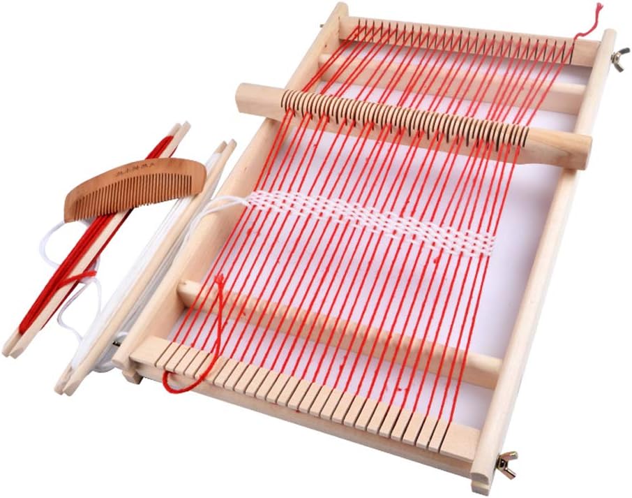 15.7 11.8in - Wooden Multi-Craft Weaving Loom Large Frame to Handcraft