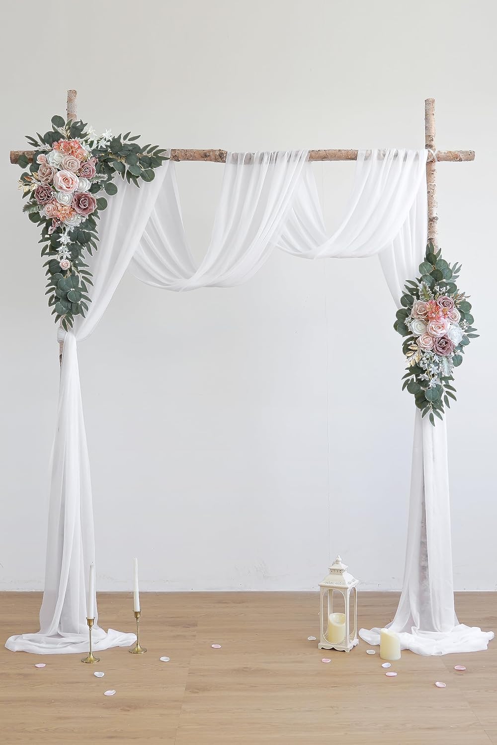 Fabric for DIY Wedding Party Ceremony Reception Backdrop Floral Decoration