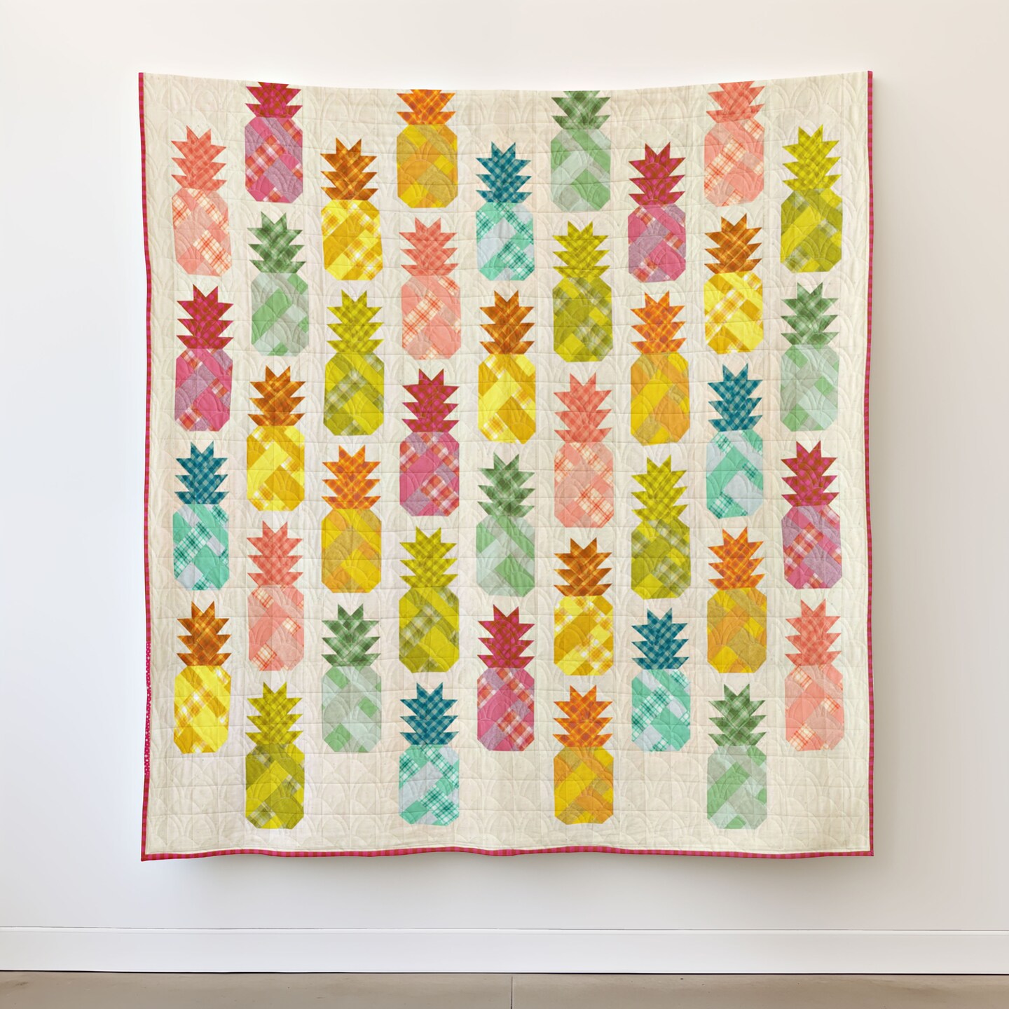 Pineapple Farm Quilt Kit (kitp-2218-31) | Robert Kaufman | Sewing Kit