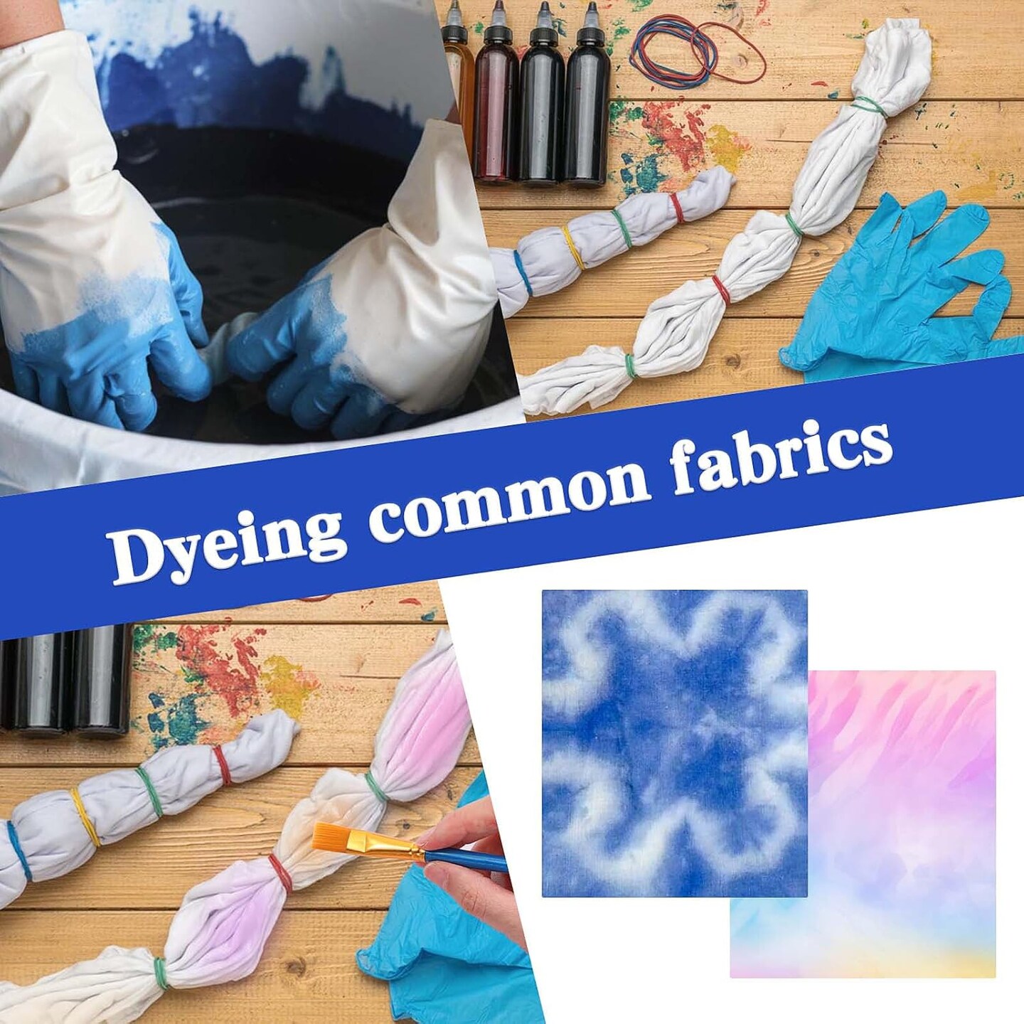 100 Pieces 10 x 10 Inches Cotton Fabric Precut Fabric Solid Colors