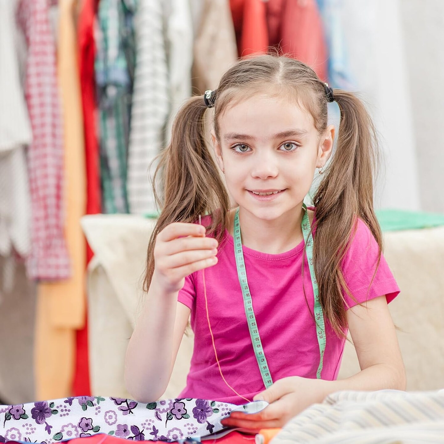 600 Pcs 4 x 4 Inch Cotton Fabric Square Precut Quilting