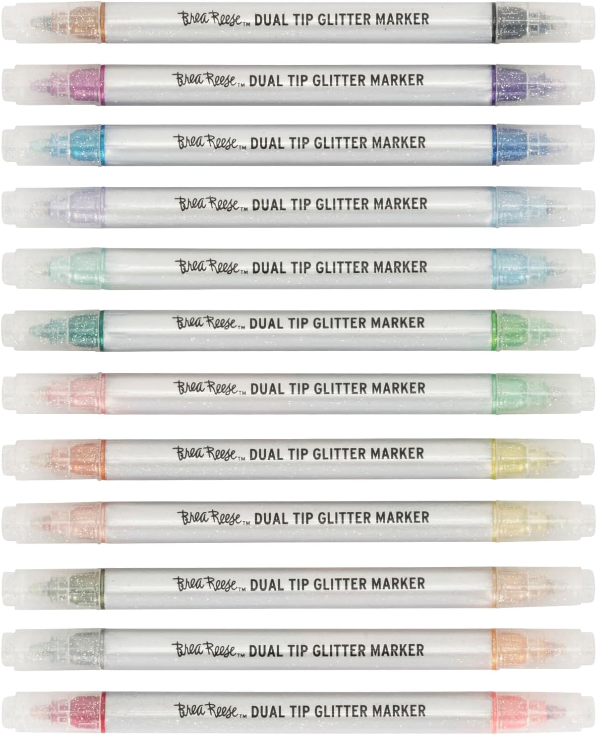 Dual Tip Markers - Glitter
