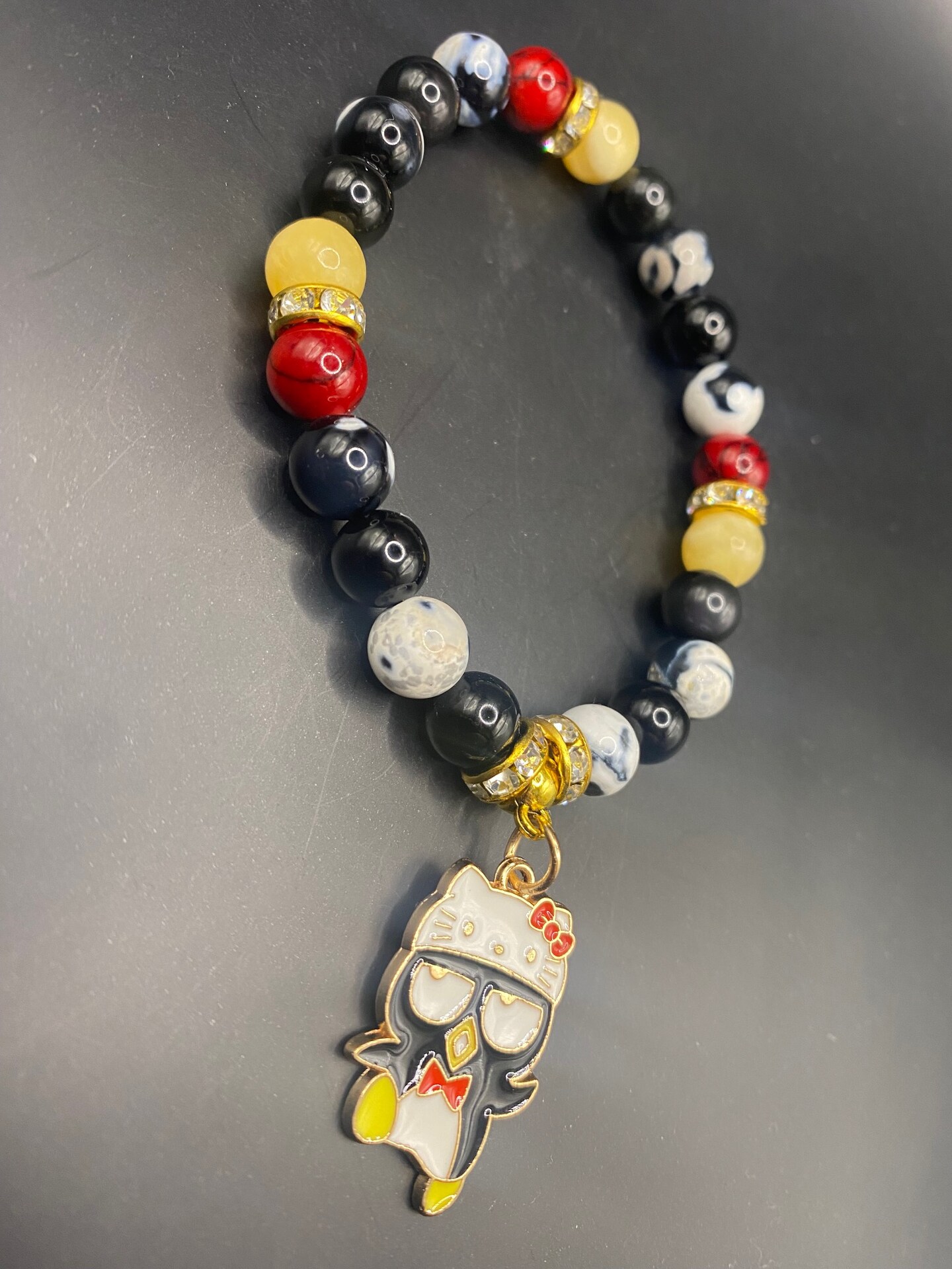 Badtz Maru genuine crystal bead bracelet | MakerPlace by Michaels