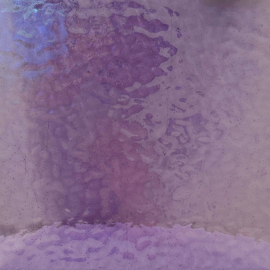 Wissmach LILAC English Muffle Stained Glass Sheet – Vintage Ripple Textured Art Glass for Mosaics, Panels, Lamps & DIY Crafts | Hand-selected by The Little Flowers