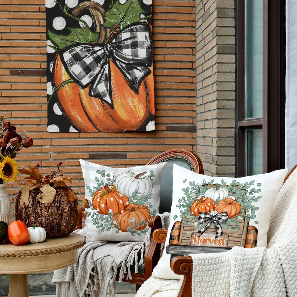 Fall Pillows Decorative Throw Pillow