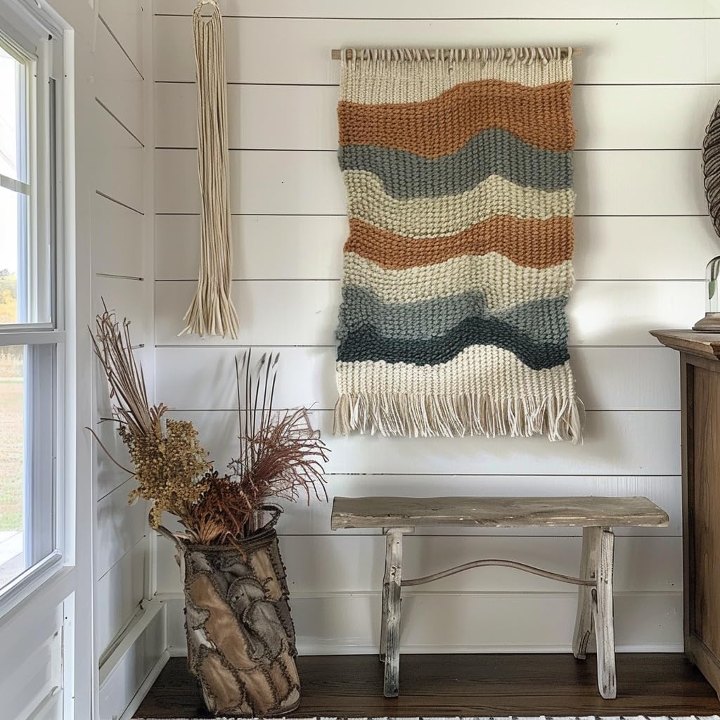 Solid Wood Table-top Weaving Loom for Aspiring hobbyists.