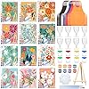 Painting Craft Sip and Paint Kit for Adults Pre
