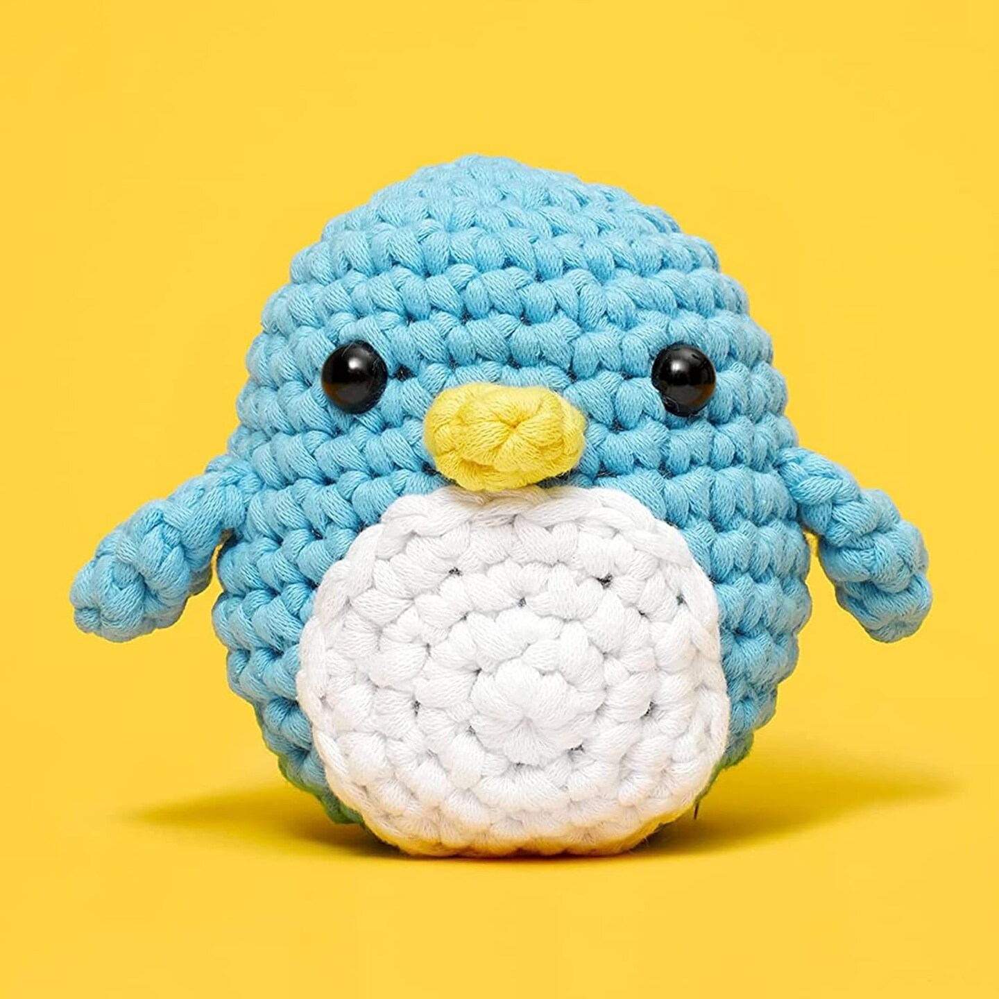 Crochet Kit for Beginners - Easy Arts and Crafts Knitting & Crochet Animals Kit As Seen On Shark Tank - Pierre The Penguin