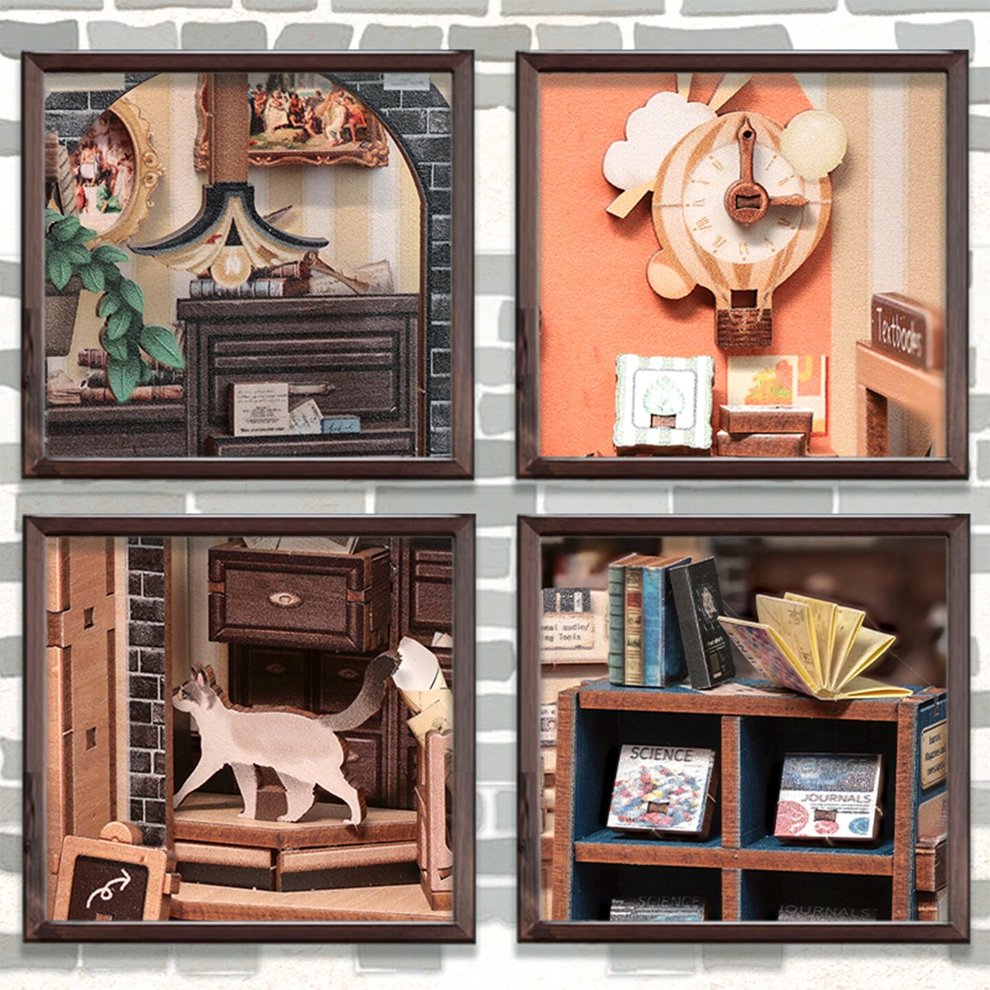 DIY Book Nook Kit | The Scholar&#x27;s Bookstore