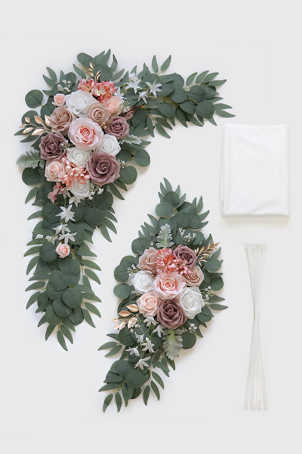 Fabric for DIY Wedding Party Ceremony Reception Backdrop Floral Decoration