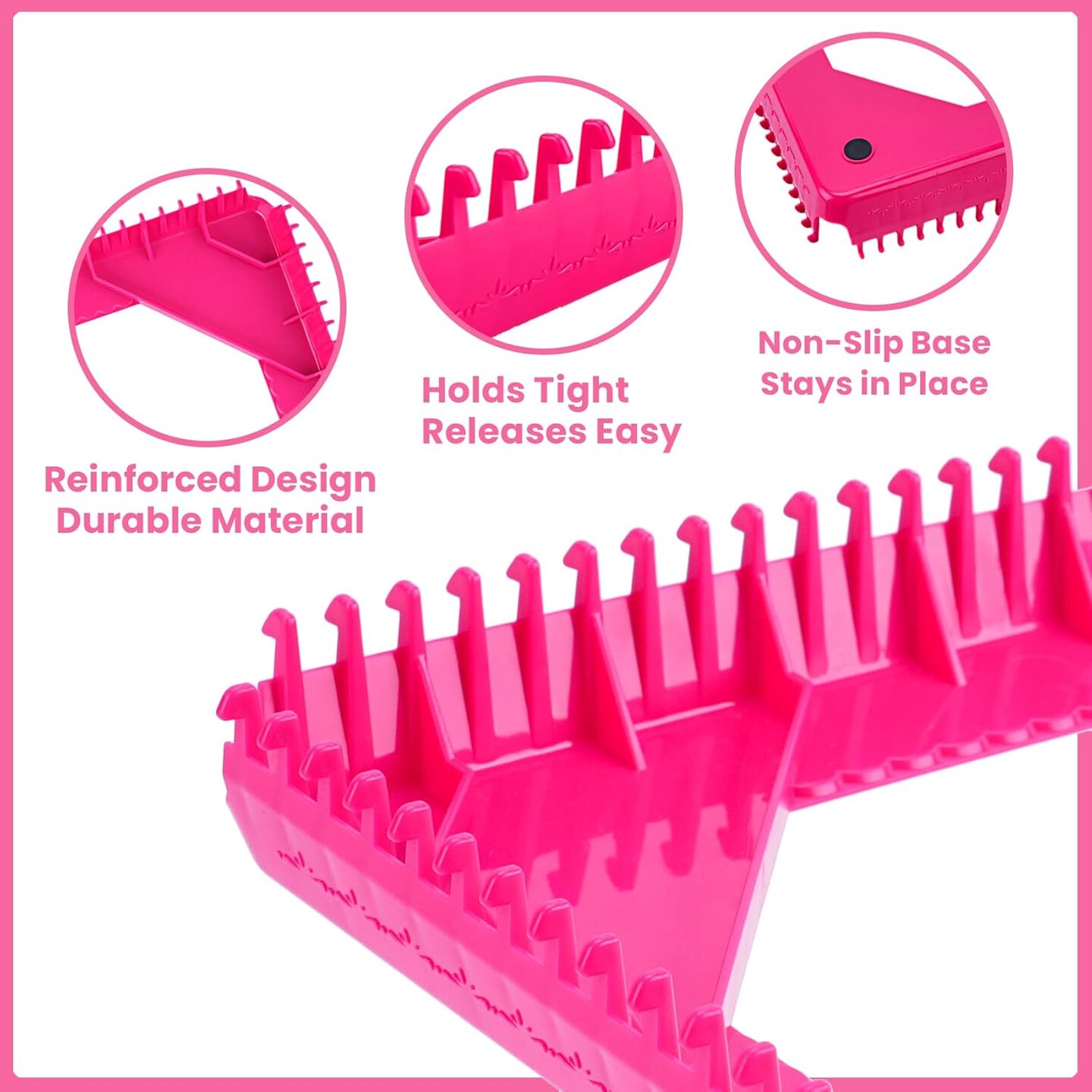 10 Inch Potholder Weaving Loom Kit for Kids &#x26; Beginners