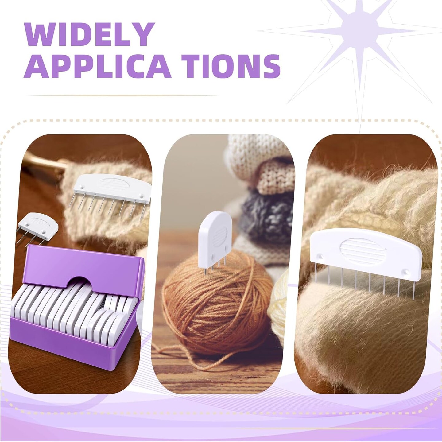 Blocking Mats for Knitting - Extra Thick Blocking Boards with Grids