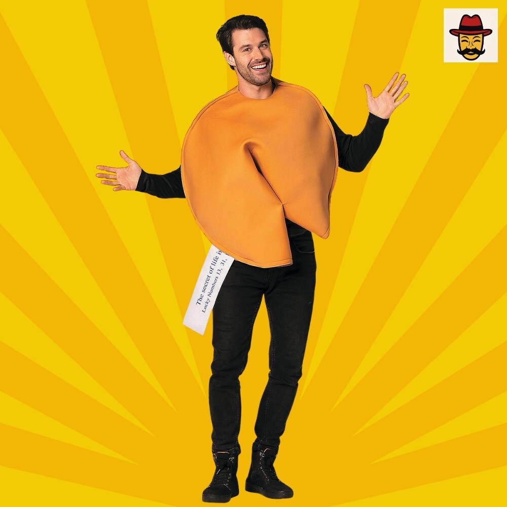 Fortune Cookie Costume Funny Food Tunic For Halloween Or Party Wear