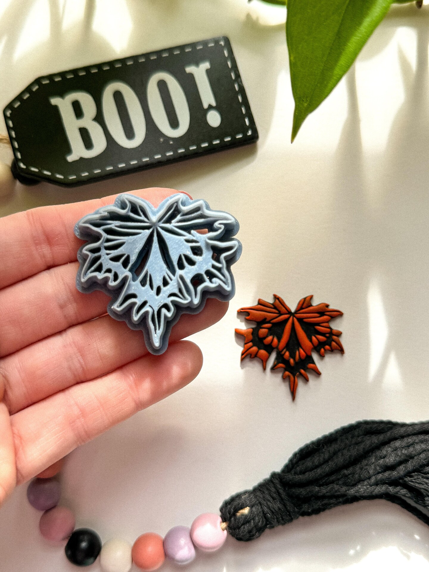 MAPLE LEAF JACK O&#x2019;LANTERN | HALLOWEEN | CLAY CUTTER