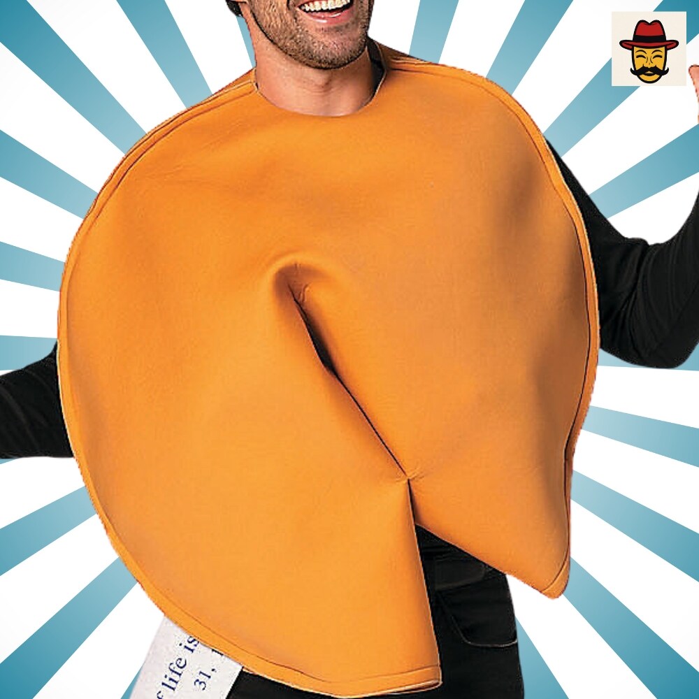 Fortune Cookie Costume Funny Food Tunic For Halloween Or Party Wear