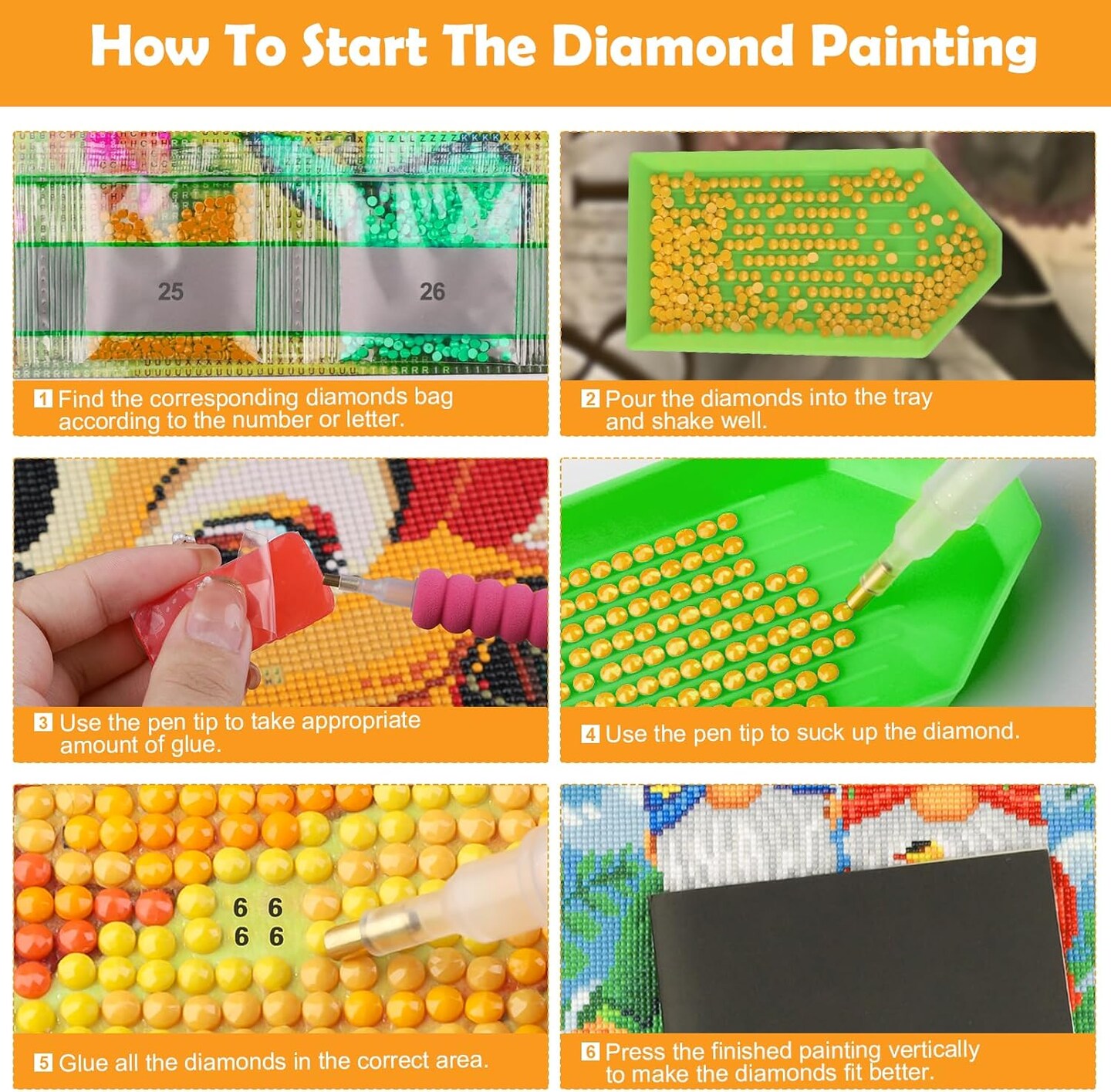 Diamond Art Kits Bear Abstract Diamond Painting for Adults, 5D Round Full Drill, Landscape Diamond Dots Mosaic Painting for Beginner, DIY Gems Art Craft for Home Wall Decor 30x30cm