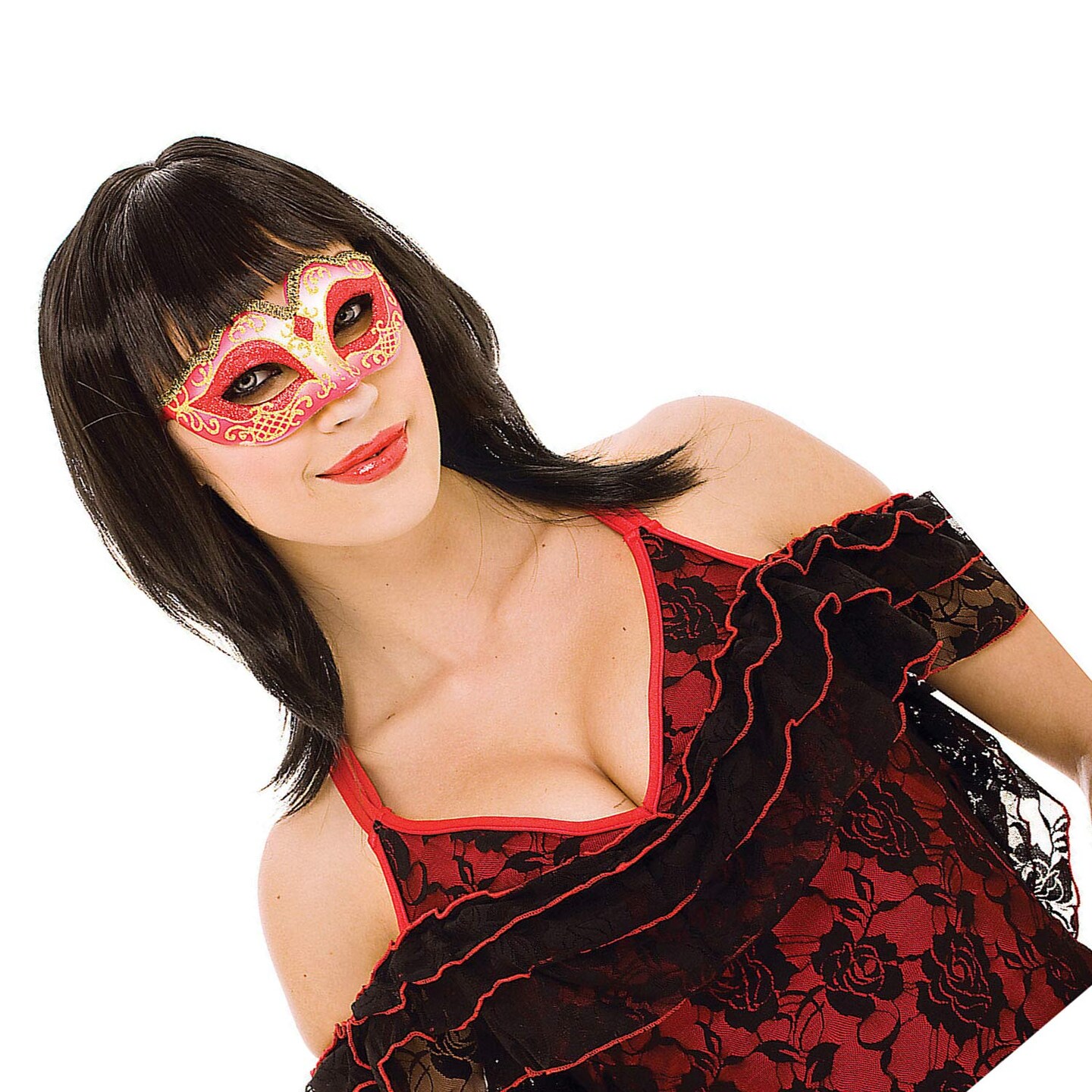 Red Masquerade Mask
