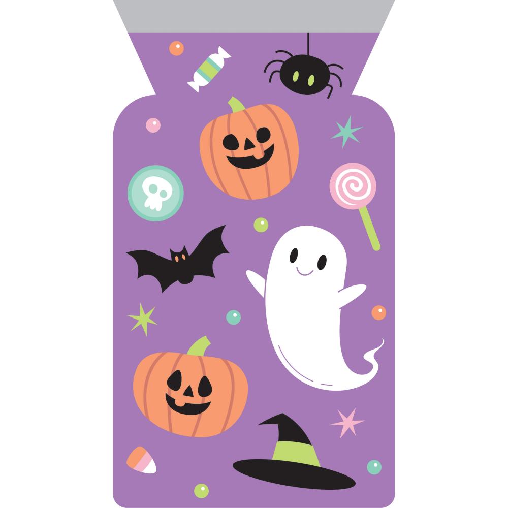 144 pc Bulk Halloween Characters Cello Bag with Zipper