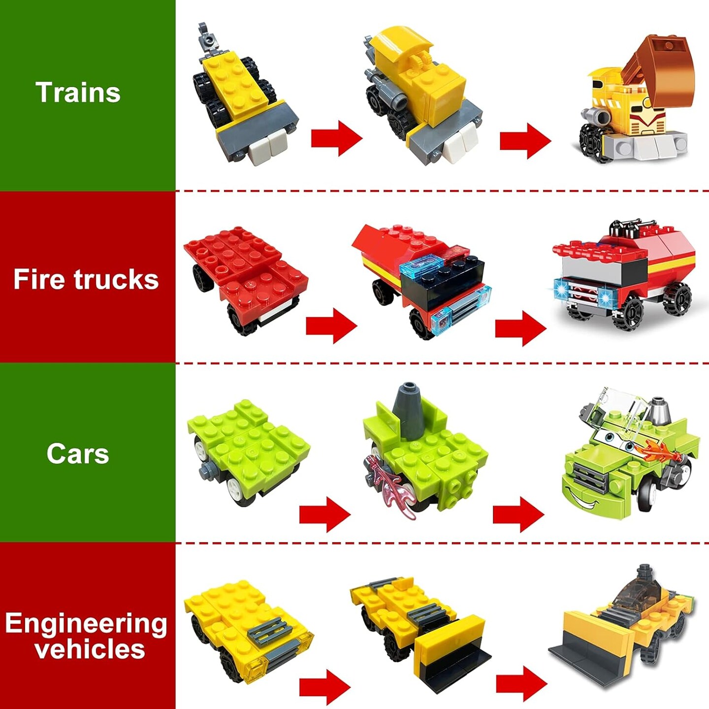 Christmas Advent Calendar 2024 with Insect Building Blocks for Kids, 24 Days Christmas Countdown Calendars 12 in 1 Building Blocks Stem Toys for Boys Girls Toddler Xmas Stocking Stuffers