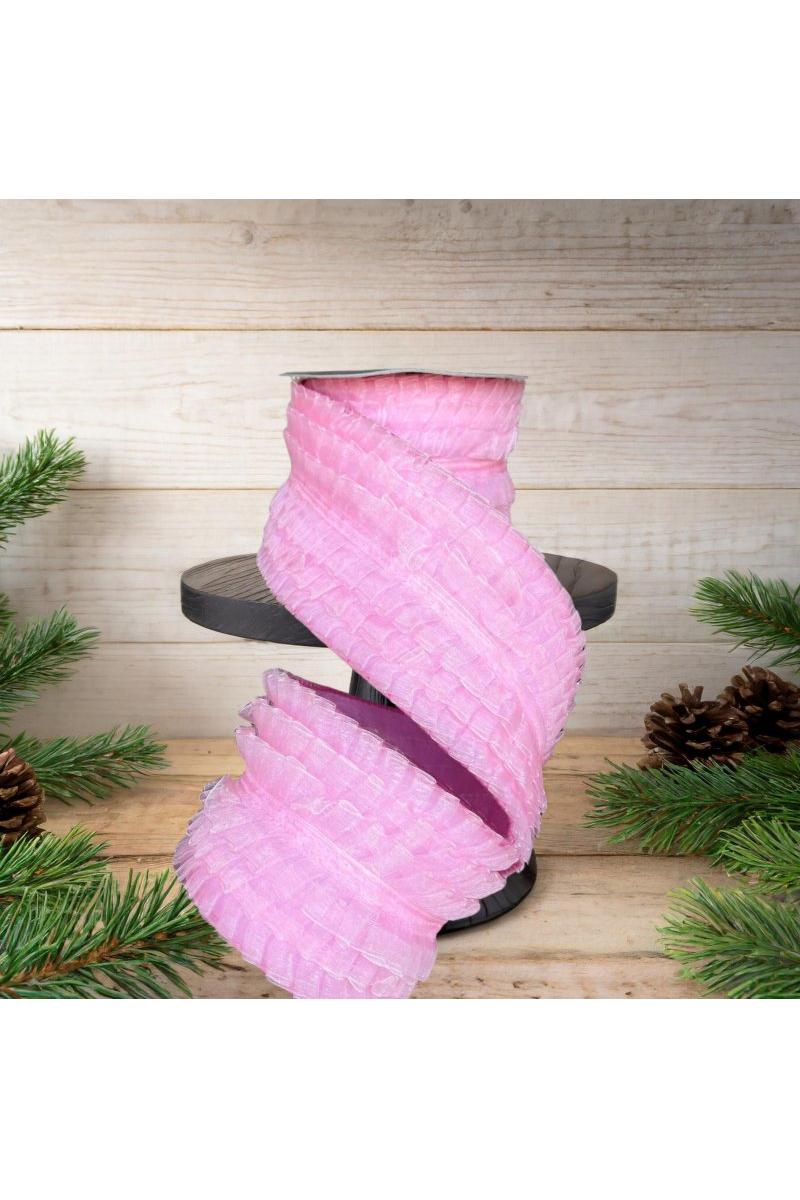 4&#x22; Farrisilk Ballerina Ribbon: Pink (5 Yards)