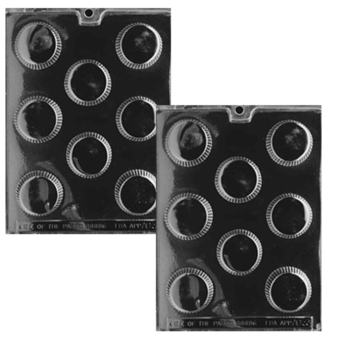 Large Peanut Butter Cup Chocolate Mold