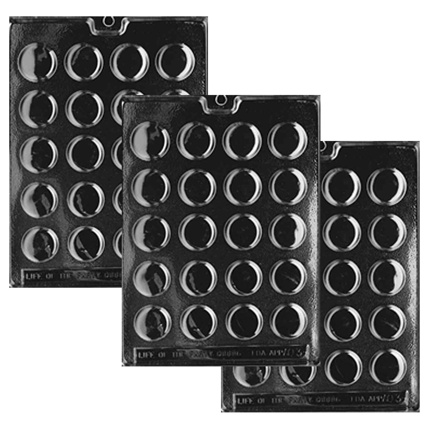 Thin Peppermint Patty Chocolate Mold