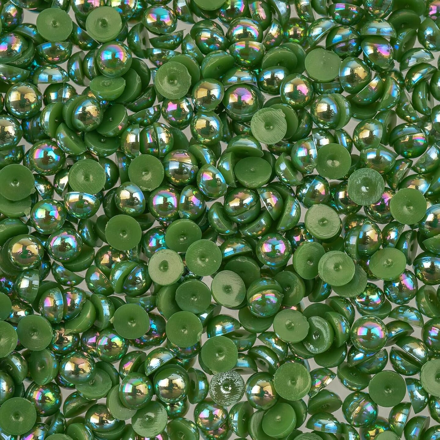 Crystal Lane DIY SS20(5mm) Plastic Pearl Flatback Rhinestones, 575pcs