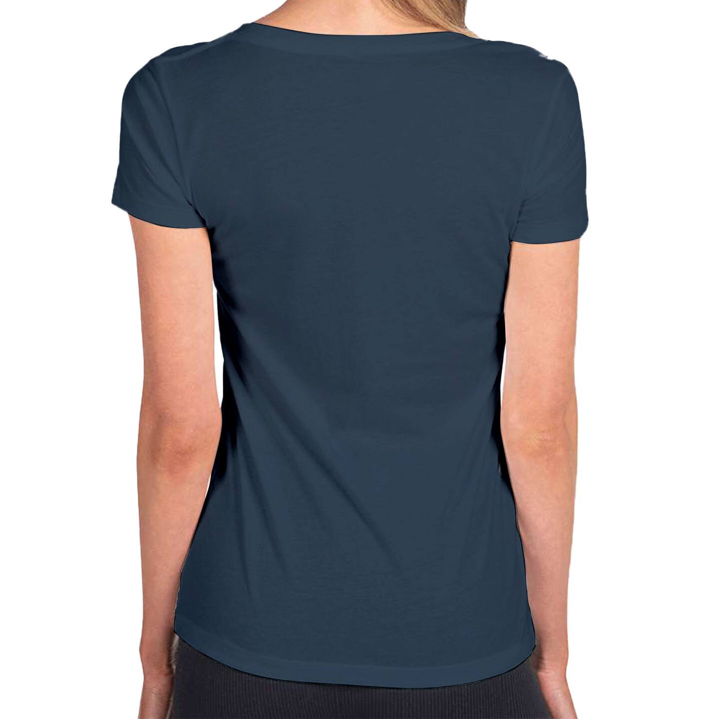 Next Level Women's Ideal V-Neck T-Shirt, Craft Light Solid Crewneck Tee