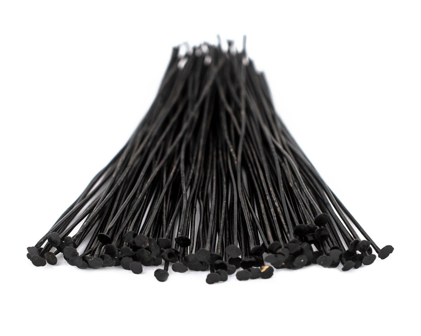 The Bead Chest Midnight Brass 21 Gauge 2.5 Inch Head Pins (Approx 100 pieces)