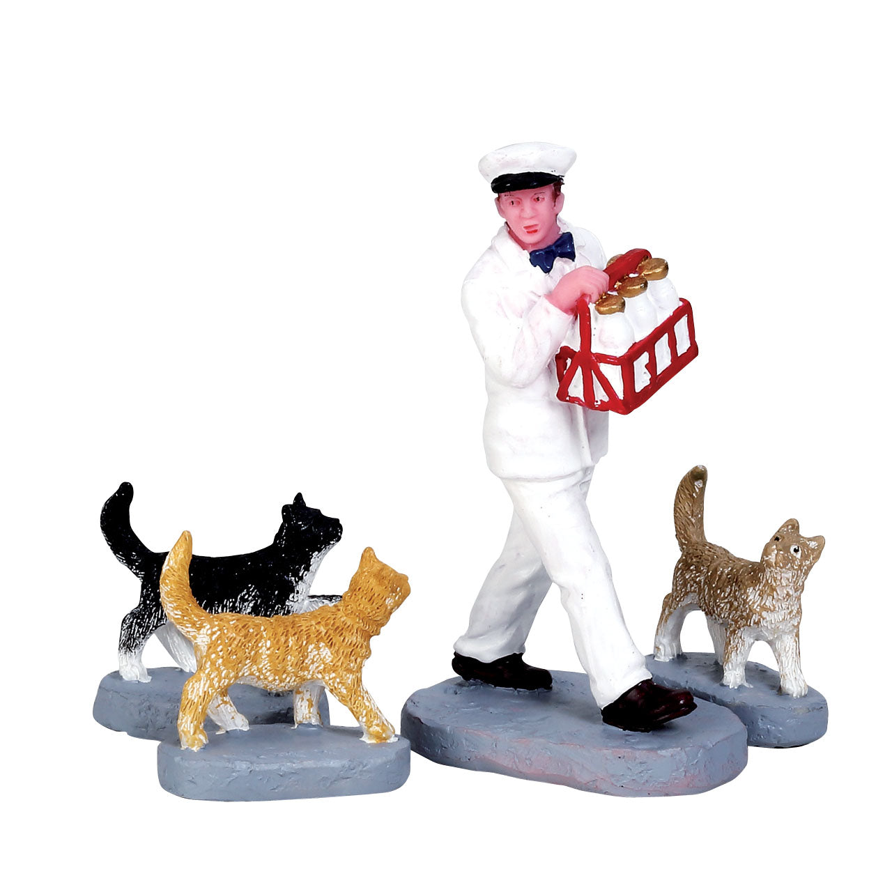 Lemax Merry Milkman - 4 Piece Set
