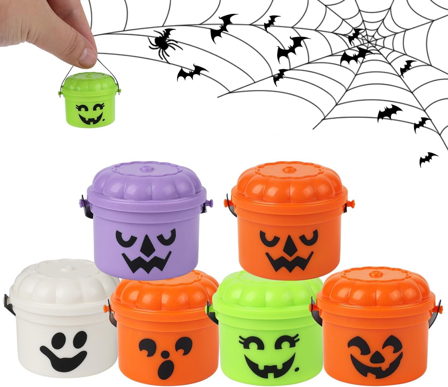 Mini Halloween Nostalgia Buckets (6pcs)