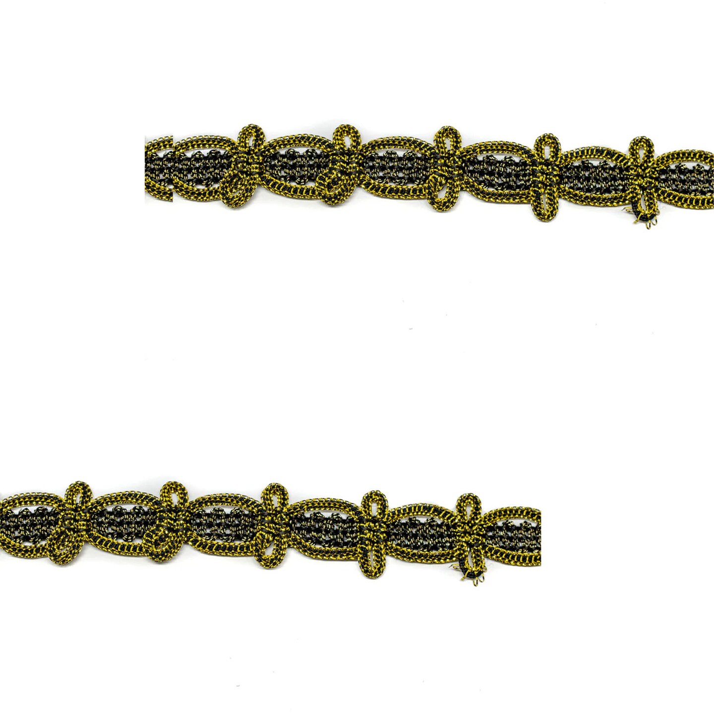 1 Yard Metallic Loop Gimp Trim Decorative Sewing Craft Embellishment 36 Inch Width