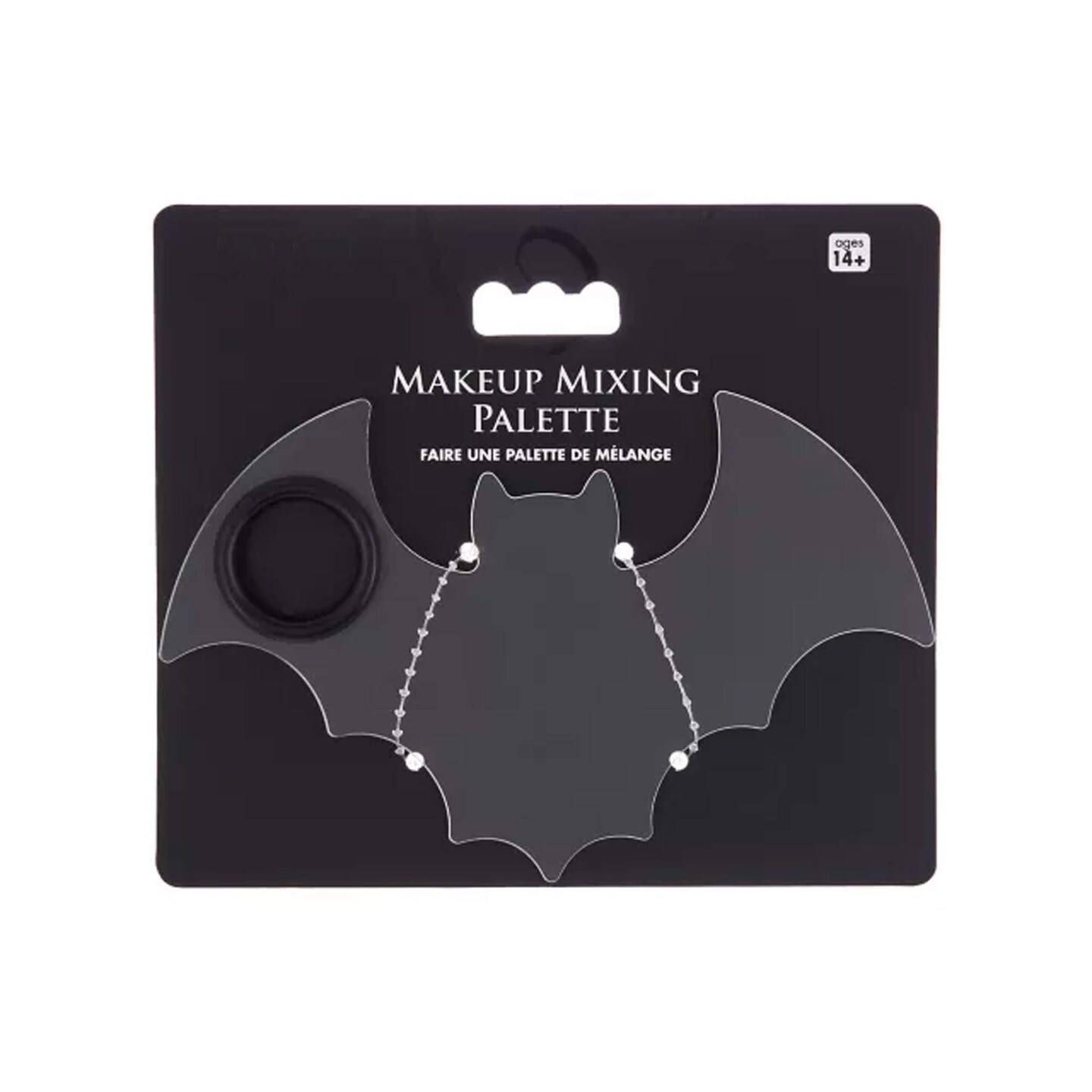 Bat Makeup Mixing Palette Reusable Cosmetic Mixing Tray for Face Paint, Foundation & SFX Makeup