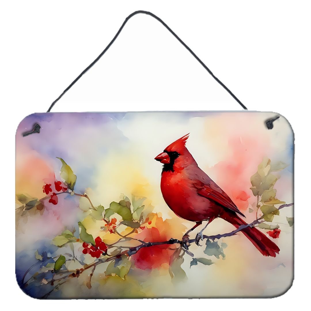 Edge Collections - 8" X 12" - Multicolor - NEW Cardinal Wall Art - 1 Piece