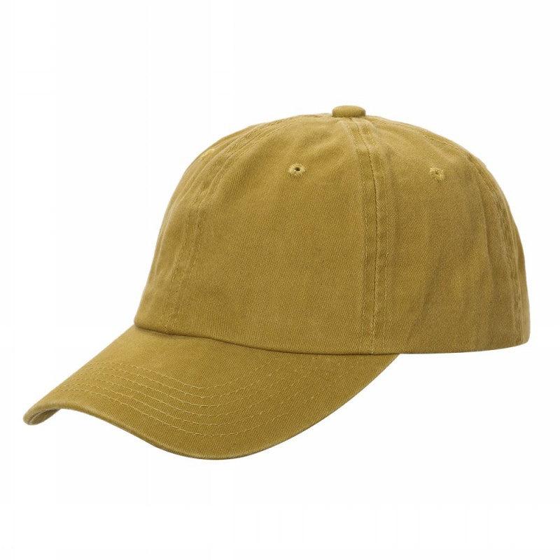 PDH Pigment Dyed Hat 100% Cotton Vintage Washed Look Adjustable Fit
