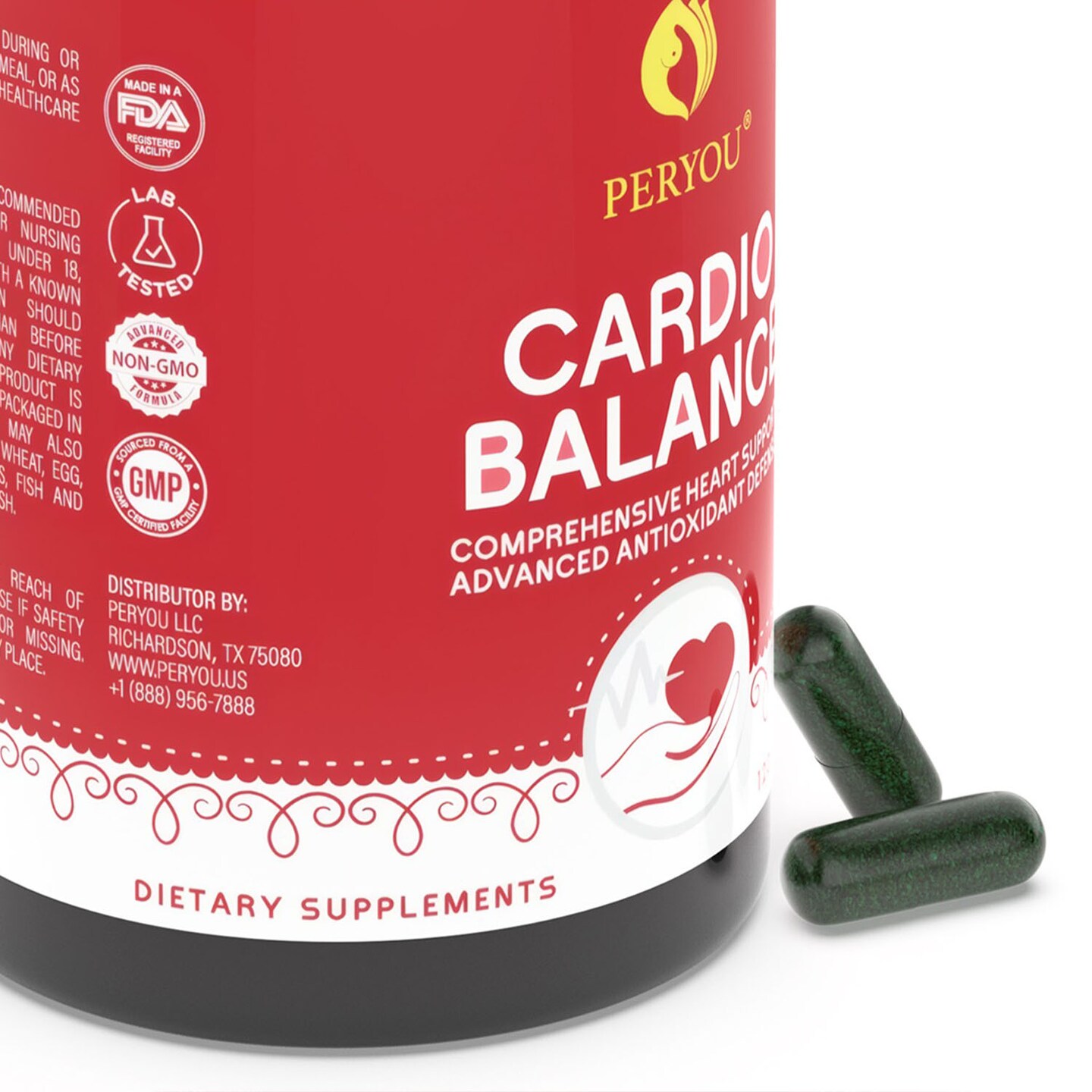 Cardio Balance Natural Heart Health & Blood Pressure Support Supplement